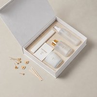 NOVA Promotion de Marque Privée Vente en Gros Coffret Cadeau Parfums d'Ambiance Bougie Parfumée Diffuseur à Bâtonnets Cire de Soja Ensemble d'Aromathérapie