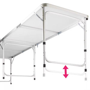 240cm aluminio Metal MDF personalizado portátil Beerpong plegable 8 pies <span class=keywords><strong>Mesa</strong></span> interior 8 pies 8 pies al aire libre Camping plegable cerveza <span class=keywords><strong>Pong</strong></span> <span class=keywords><strong>Mesa</strong></span> - Product Image 2