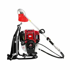 Professional Gasoline 4-Stroke Backpack Brush cutter GX35 Multi Function Grass cutter 9 in 1 Tree Cutter Mini Tiller