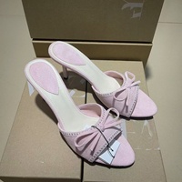 Mules d'été pour femmes à talon aiguille ultra-fin, bout ouvert, design slingback, tendance mode, confortables