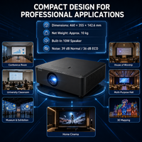 Projecteur professionnel 8500 ANSI Lumens pour les lieux de culte, les salles polyvalentes et les événements