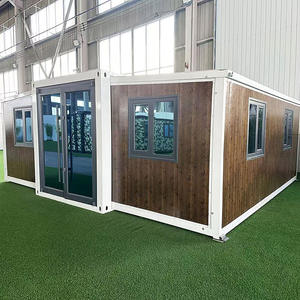 Casa pequeña móvil prefabricada de lujo de 20 pies y 40 pies, casa modular prefabricada plegable de 3 dormitorios, casa contenedor extensible portátil - Product Image 4