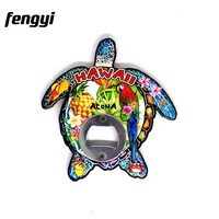 Produits tendance 2025 en gros : Aimants de réfrigérateur animaux, souvenirs de plage, cadeaux, ouvre-bouteille tortue en MDF