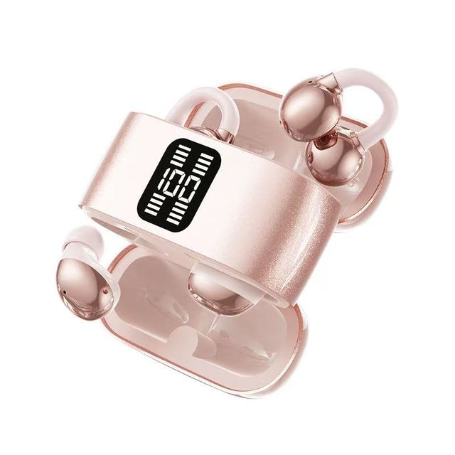 In Stock TWS Earbuds with 2 Pairs LED Battery Indicator 200mAh IPX-4 Waterproof Touch Control 6-7 Hours Playtime
