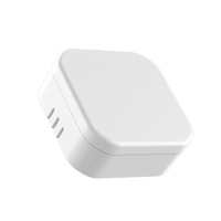 Interruptor de Luz Inteligente Wi-Fi Universal con Control por Voz, Control por Aplicación Tuya, Funcionalidad de Temporizador para Cable de Fase y Neutro