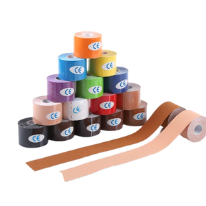 Cinta de Kinesiología de Algodón Impresa Personalizada al por Mayor, 5m x 5cm de Ancho, Transpirable, Impermeable, Resistente al Sudor, Soporte Muscular para Atletas - Product Image 1