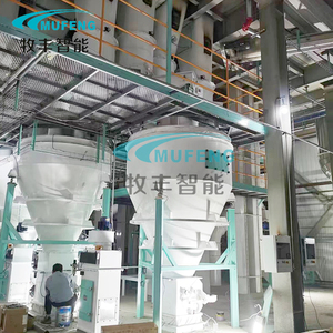 Dự Án chìa khóa trao tay 20-120 tấn/h chăn nuôi động vật Thức ăn viên dòng hạt viên máy gia cầm Thức ăn viên làm dòng - Product Image 4