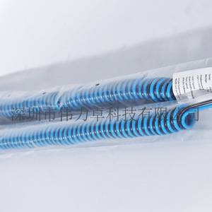 Festo Spiral Tubing PUN-4X075-S-1-DUO-BS 197618 Pneumatic Hose Blue Black Dual Layer - Product Image 2
