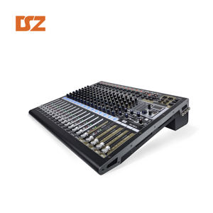 Mezclador de <span class=keywords><strong>DJ</strong></span> Simulado de 16 Canales y 2 Grupos con MP3, Bluetooth, USB e Indicador LED, Consola de Mezcla de Audio - Product Image 1