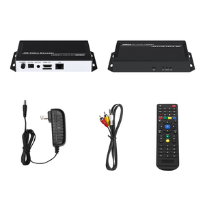 ตัวถอดรหัสวิดีโอฮาร์ดแวร์ UNISHEEN JM2650 4K H.265 RTSP RTMP UDP เป็น HDMI CVBS พร้อมรีโมทคอนโทรลสำหรับเครื่องเล่นสื่อสด - Product Image 5