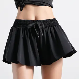 Short de Yoga pour femmes, Sexy, taille haute, pantalon de course, pour filles, personnalisé, pantalon de jogging