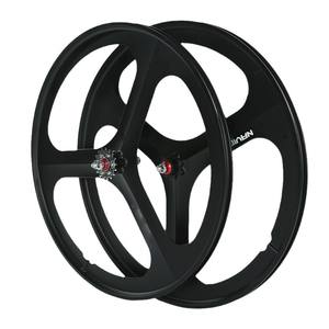Venta al por mayor de fábrica: Pares de ruedas de <span class=keywords><strong>bicicleta</strong></span> 700c con bujes de 3 radios en forma de flor, frenos de disco, piezas de <span class=keywords><strong>bicicleta</strong></span> de alta calidad de todo <span class=keywords><strong>tipo</strong></span>. - Product Image 2