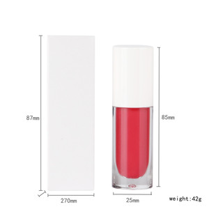 <strong>Hottest</strong> Mineral Liquid Lipstick Creamy Clear <strong>Nude</strong> Color Matte Finish Long-Lasting with High Quality Packaging Box - Product Image 5