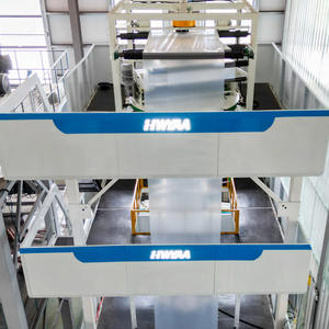 Sopladora de <span class=keywords><strong>Película</strong></span> de HDPE/PVC/PP de Triple Capa, Coextrusión, Totalmente Automática, Accionada por Motor, CE ISO9001, Espesor Flexible y Preciso - Product Image 1