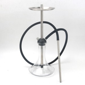 Hot Selling Soft Smoke Russian Premium Gift Box Packaging Chicha Clay Stainless Steel <strong>Arabian</strong> Shisha Single Pipe <strong>Hookah</strong>