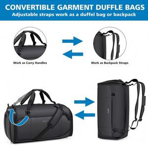 Free Sample <b>Garment</b> <b>Bags</b> for <b>Travel</b> Hanging <b>Garment</b> <b>Bag</b> with Pockets Clothing Storage <b>Bags</b> for Men Women <b>Travel</b> Storage - Product Image 2