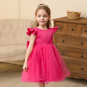 Robe de Princesse pour Filles, Modèle Été 2026, Nouvelle Collection, Jupe Moelleuse, Idéale pour Mariages et Fêtes, Conception Professionnelle, Vente en Gros Usine, Personnalisable - Product Image 2