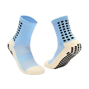 Factory Direct Crew Performance Football <b>Socks</b> Non-Slip Silicone Grip Terry Lining Youth Summer <b>Training</b> Sports Customized 100% - Product Image 2