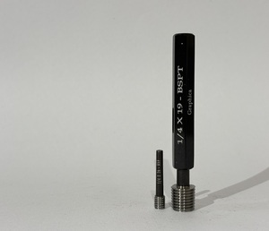 Juego de Calibres de Rosca BSP para Verificación Precisa de Roscas Internas, Diseño de Paso y No Paso, Apto para Inspección Industrial de Trabajo Pesado - Product Image 3