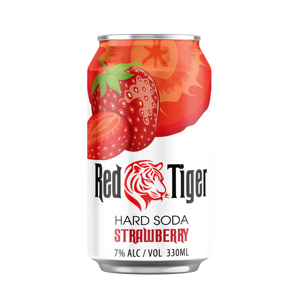 Service OEM/ODM Red Tiger Passion Hard Soda en boisson 330 ml/boîte, boisson alcoolisée haut de gamme pour marque privée - Product Image 5