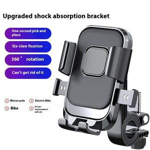 Superventas de fábrica, montaje de teléfono ABS Flexible portátil giratorio de 360 grados, liberación de bloqueo rápido, bicicleta de ciclismo al aire libre, motocicleta - Product Image 2