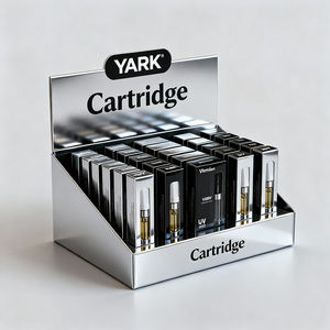 Boîtes d'affichage en carton ondulé imprimées sur mesure, présentoir de comptoir, emballage pour cartouches de cartouches, vente au détail - Product Image 3