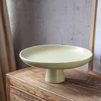 Ensemble de plateaux à fruits et à chocolat en céramique, style minimaliste moderne et luxueux, pour la décoration de la maison