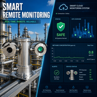 HIREP PTZ 360 °   Detector Remoto de Metano por Escaneo Láser 300m, Analizador de Fugas de Gas Natural CH4, IP68 a Prueba de Explosiones, Precio de Fábrica