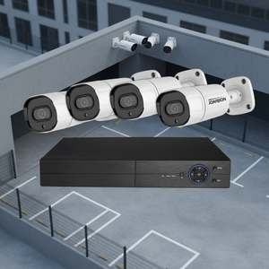 Système de caméra de sécurité <span class=keywords><strong>ANNKE</strong></span> 8CH <span class=keywords><strong>4K</strong></span> (8MP) H.265+ PoE NVR avec détection IA, double éclairage intelligent, microphone, capteur CMOS, caméra CCTV extérieure - Product Image 5