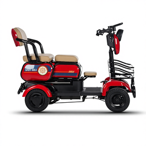Nuevo Vehículo de Ocio de Cuatro Ruedas para Ancianos y Niños, Ligero, con Batería, Motor sin Escobillas de 600W, Velocidad Superior a 20 km/h - Product Image 4