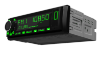 Lecteur MP3 universel pour voiture à un seul DIN avec émetteur FM, chargeur de voiture, prise en charge WAV, 4 entrées RCA et AUX pour une solution audio 5.1