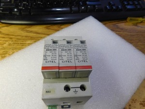 PLC <strong>Sitel</strong> model: DS40-480. Parafoudre BT Surge protector. 3 poles Warranty Product - Product Image 1