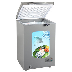 150L Home and Commercial Inside or Outside Condenser Mini Chest Fridge Single Door Small Freezer With Lock and Key - Product Image 5