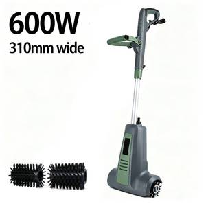 Nettoyeur de terrasse électrique VERTAK 600W avec brosse, brosse électrique pour nettoyer les sols, brosse <span class=keywords><strong>à</strong></span> pousser pour nettoyer les sols en pierre, en bois, pour le nettoyage extérieur - Product Image 1