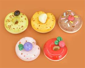 ชาร์มเรซิ่นรูปผลไม้จิ๋วสำหรับงาน DIY อุปกรณ์ตกแต่งครีมกาว ของประดับตกแต่งโต๊ะ วัสดุทำมือ - Product Image 2