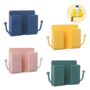 <span class=keywords><strong>Support</strong></span> mural pour téléphone portable avec adhésif pour salle de bain, chambre, cuisine, <span class=keywords><strong>support</strong></span> de chargeur, boîte de rangement pour télécommande - Product Image 1