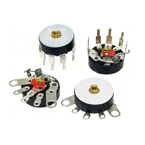 Potentiomètre RV12MM 10K 50K RV12 B503 B103 B10K B50K, potentiomètre de volume pour amplificateur de puissance avec interrupteur, résistance réglable, 5 pièces - Product Image 1