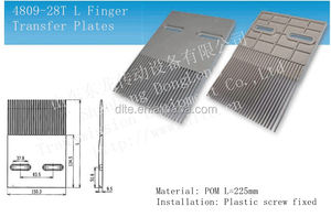 4809 28T <span class=keywords><strong>dlte</strong></span> แผ่นอลูมิเนียมลำเลียงนิ้วที่ผ่านการรับรอง ISO9001มีความยืดหยุ่นสูงสำหรับอาหาร - Product Image 5