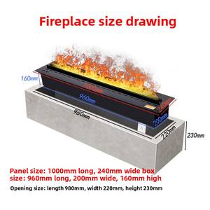 <span class=keywords><strong>Cheminée</strong></span> électronique 3D atomisée pour la maison, décoration européenne, <span class=keywords><strong>cheminée</strong></span> encastrée, simulation de flamme, cé<span class=keywords><strong>l</strong></span>ébrité d'Internet, meuble TV - Product Image 1