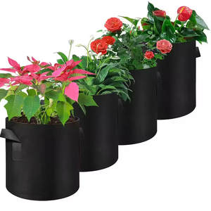 Оптовая продажа, растительная сумка для питомника, подвесная бирка, растительный мешок, 3 галлона, цветочные тканевые горшки для садовых растений - Product Image 6