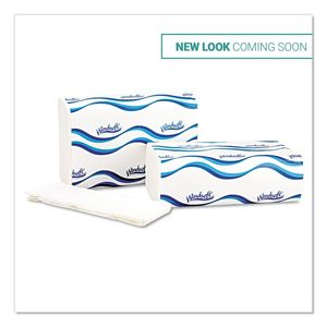 Serviettes en papier pliées Windsoft, 1 pli, blanches, 9 1/5 x 9 2/5, 250 par paquet, boîte de 16, produit promotionnel - Product Image 6