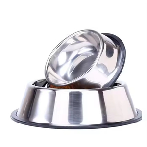 Tazón para Perros de Acero Inoxidable Antideslizante, Tazón para Mascotas Creativo Antioxidante, Utensilio para Comida de Perros, Comedero para Gatos - Product Image 3