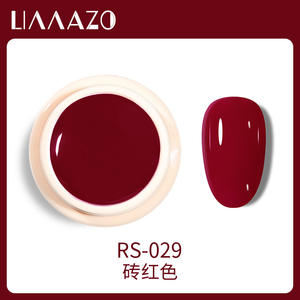 Pegamento pintado en conserva de estado sólido de alta calidad, aceite de uñas popular, esmalte de uñas de color desnudo, personalización de etiquetas privadas - Product Image 4