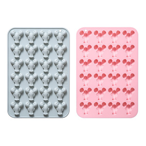 Moldes de Silicona Antiadherentes con Diseño de Langosta, Reutilizables, de Grado Alimenticio, Lindos Moldes Magnéticos de Silicona para Chocolate, Dulces y Hielo - Product Image 1