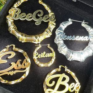 Ins – boucles d'oreilles en bambou pour femme, en acier inoxydable, mignon, rose, Sexy, pour l'été, pour <span class=keywords><strong>LA</strong></span> saint-valentin - Product Image 6