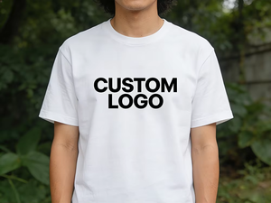 T-shirt pour homme à manches courtes, coupe classique, 100% coton, impression personnalisée du logo, fabrication directe d'usine - Product Image 2