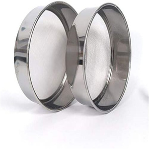 Ultrafeine 15 <span class=keywords><strong>20</strong></span> 25 150 200 250 500 Mikron Edelstahl-Prüfsiebe - Product Image 3