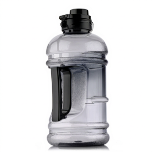 GEMFUL 2L Large Capacity <b>BPA</b>-<b>Free</b> Plastic <b>Water</b> <b>Bottle</b> with Handle for Office Sports Hiking and Goal Drinking - Product Image 1