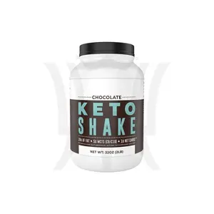OEM Ketogenic Meal KETO Shake Chocolate Rich in MCTs and Protein Keto for Weight Loss performance goals