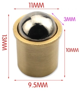 LeGood brass cylinder Bumper <b>Beads</b> - Magnetic Cabinet <b>Door</b> Lock - Product Image 4